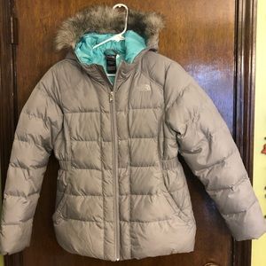 north face girls jacket/coat